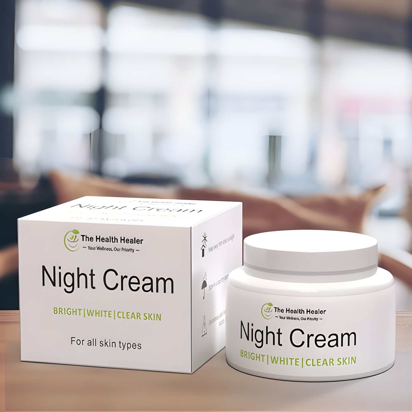 The Health Healer Night Cream β Brighten & Clarify Skin | For All Skin Types | Dermatologist Approved