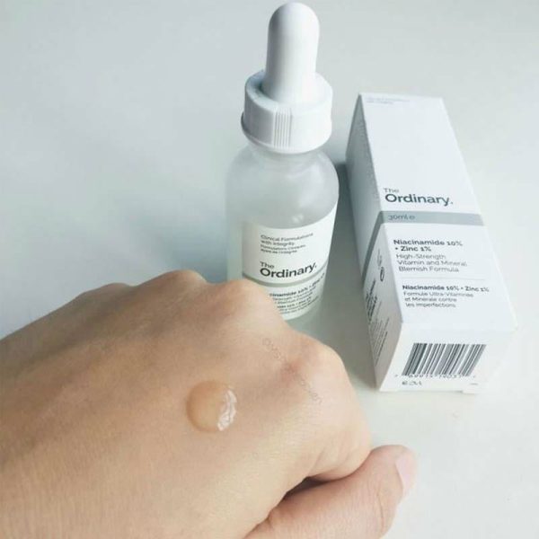The Ordinary Niacinamide 10% + Zinc 1% Serum – Oil Control & Skin Brightening (30ml)