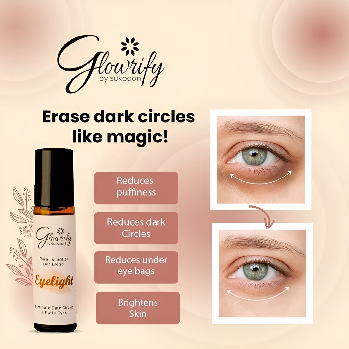 Glowrify™ Eyelight Serum – Reduce Puffiness & Dark Circles Instantly