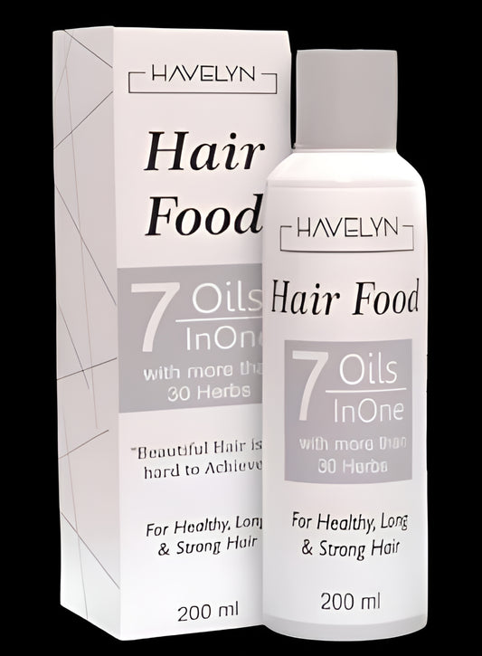Havelyn™ Hair Food – 7 Oils in One with 30+ Herbs for Strong, Long & Healthy Hair (200ml)