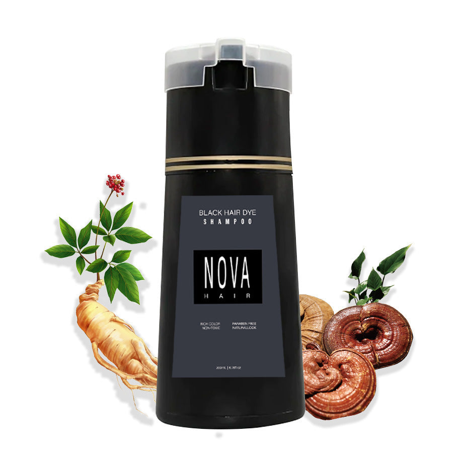 In Stock Cross-border Explosions Nova Hair Dye Shampoo Fixing Agent Mild And Non-irritating Hair Cream