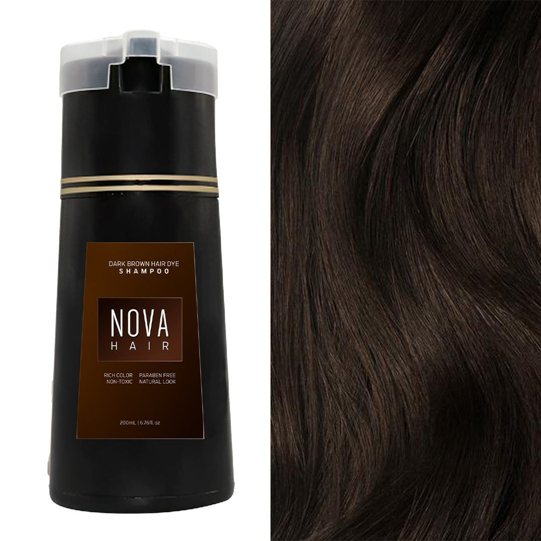In Stock Cross-border Explosions Nova Hair Dye Shampoo Fixing Agent Mild And Non-irritating Hair Cream