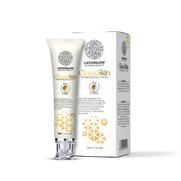 Catchglow Glass Skin Whitening Day Cream – Brightening & Hydrating Formula for Flawless Radiance (30g)