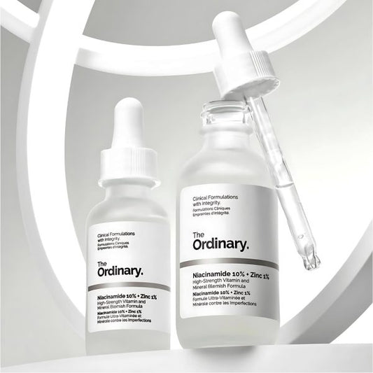 The Ordinary Niacinamide 10% + Zinc 1% Serum – Oil Control & Skin Brightening (30ml)